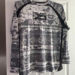 Pelagic Large polyester longsleeve shirt